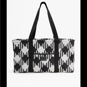 Maurice’s Black and White Tote Bag